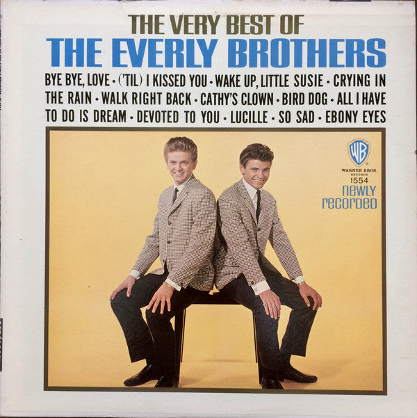 EVERLY BROTHERS - THE VERY BEST OF THE EVERLY BROTHERS (USED VINYL AUS M-/EX+)