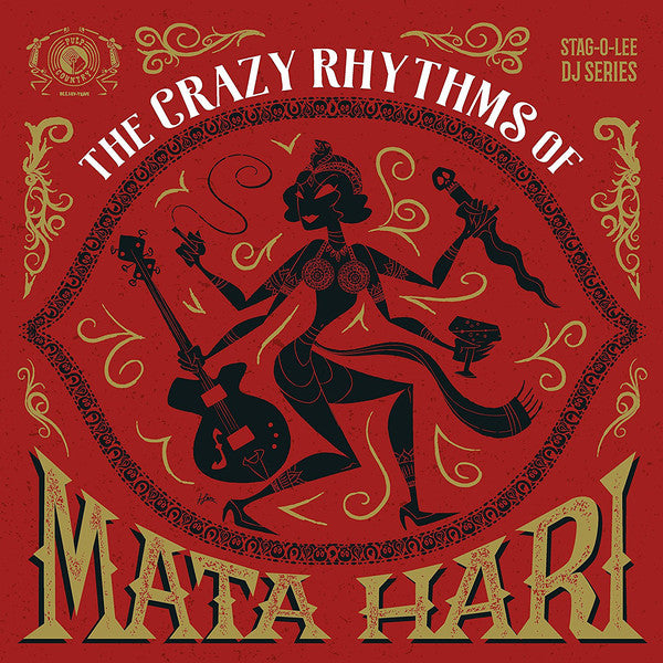 VARIOUS ARTISTS - THE CRAZY RHYTHMS OF MATA HARI (2LP) VINYL