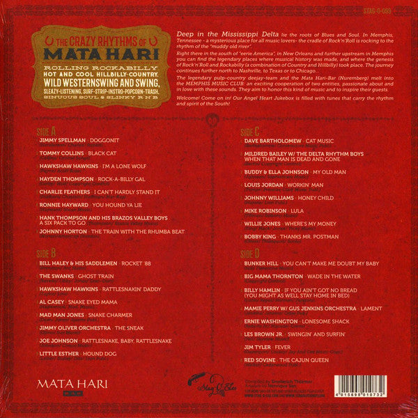 VARIOUS ARTISTS - THE CRAZY RHYTHMS OF MATA HARI (2LP) VINYL