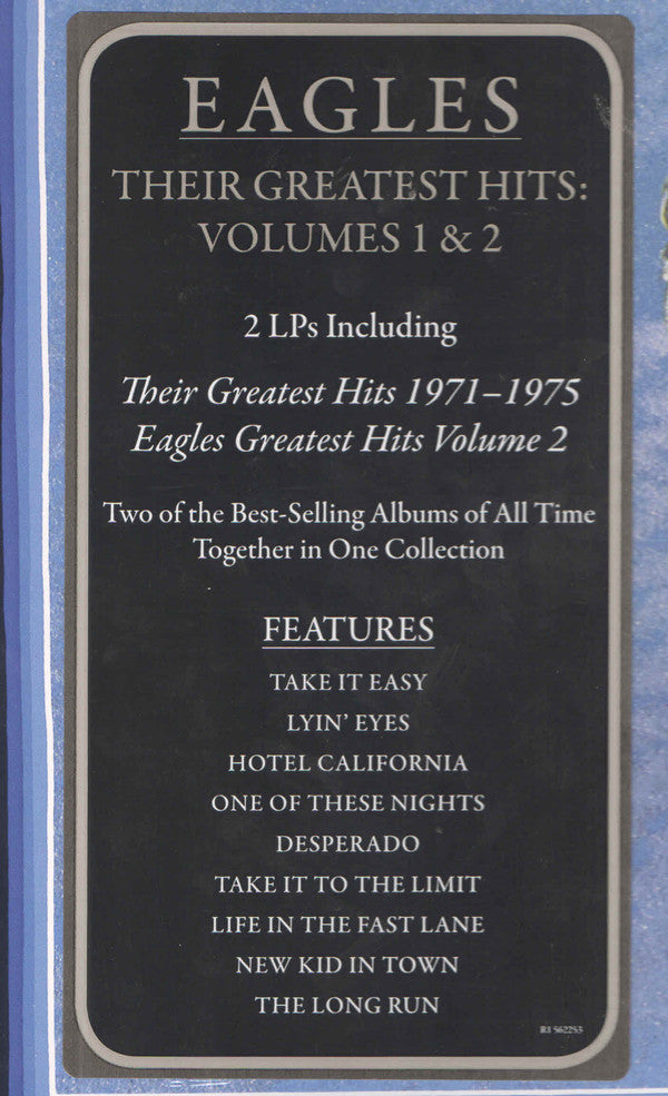 EAGLES - THEIR GREATEST HITS VOL. 1 & 2 (2LP) VINYL