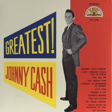 Load image into Gallery viewer, JOHNNY CASH - GREATEST! VINYL

