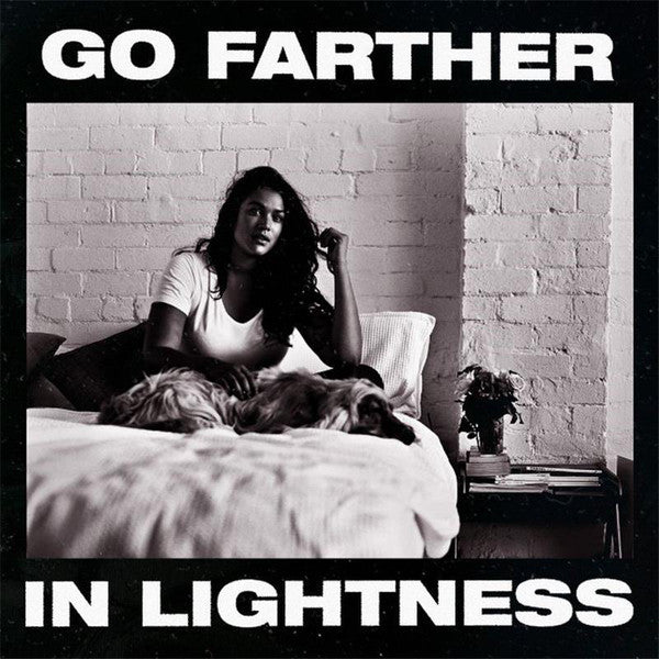 GANG OF YOUTHS - GO FARTHER IN LIGHTNESS (USED 2018 U.S. WHITE TRANSLUCENT/BLACK SWIRL COLOURED 2LP M- EX)