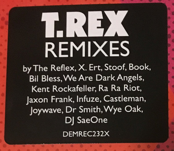 T. REX - T.REMIXES (RED COLOURED 3LP) VINYL