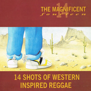 VARIOUS - THE MAGNIFICENT FOURTEEN : 14 SHOTS OF WESTERN INSPIRED REGGAE (USED VINYL 1990 UK M-/EX+)