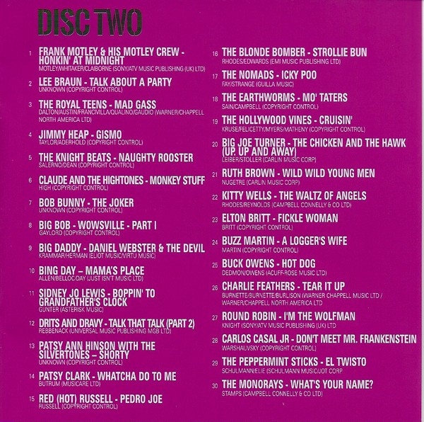 VARIOUS - JUKEBOX IN CRAMPSVILLE 2CD