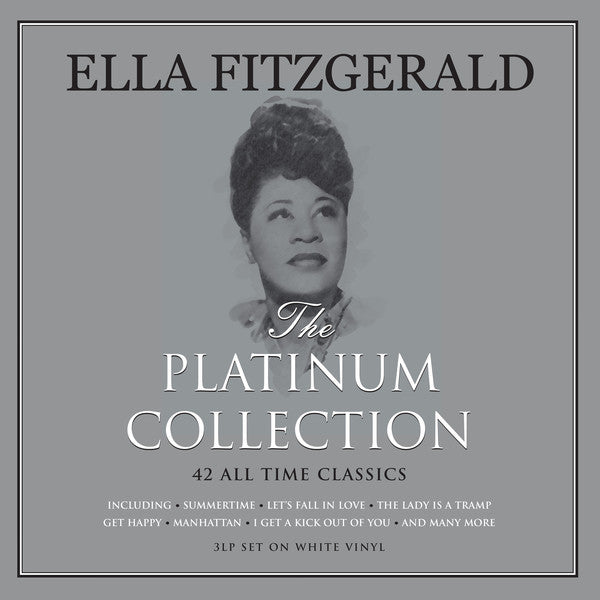 ELLA FITZGERALD - THE PLATINUM COLLECTION (3LP) (WHITE COLOURED) VINYL