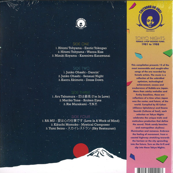 VARIOUS - TOKYO NIGHTS: FEMALE J-POP BOOGIE FUNK 1981-1988 (2LP) VINYL
