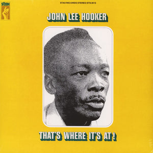 JOHN LEE HOOKER - THAT'S WHERE IT'S AT! VINYL