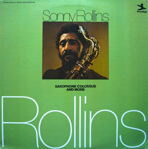 SONNY ROLLINS - SAXOPHONE COLOSSUS AND MORE (2LP) (USED VINYL 1975 US EX+/EX)