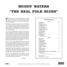 Load image into Gallery viewer, MUDDY WATERS - THE REAL FOLK BLUES VINYL
