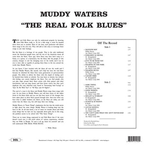 MUDDY WATERS - THE REAL FOLK BLUES VINYL