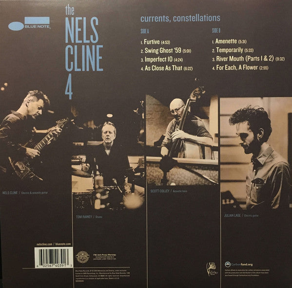 NELS CLINE 4 - CURRENTS, CONSTELLATIONS VINYL