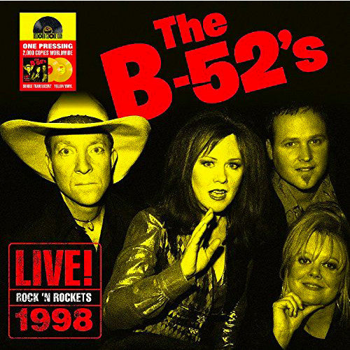 B-52'S - LIVE! ROCK 'N ROCKETS 1998 (2LP) VINYL