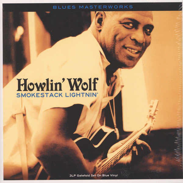 HOWLIN' WOLF - SMOKESTACK LIGHTNIN' (3LP) (BLUE COLOURED) VINYL