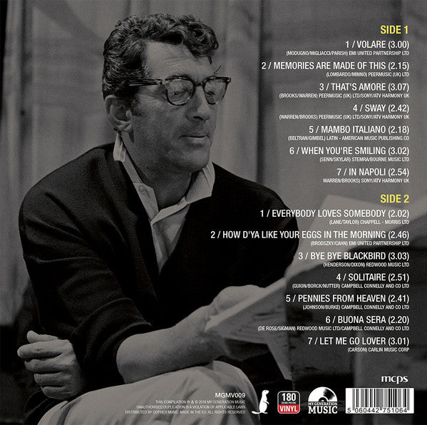DEAN MARTIN - KING OF THE ROAD VINYL