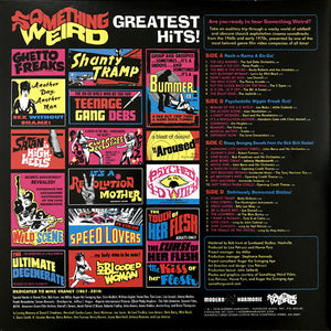 VARIOUS - SOMETHING WEIRD GREATEST HITS (2LP YELLOW) VINYL