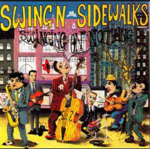 SWINGING SIDEWALKS - SWINGING ON NOTHING (USED VINYL 1989 AUS EX+/EX+)