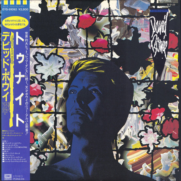DAVID BOWIE - TONIGHT (USED VINYL 1984 JAPAN M-/M-)