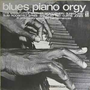 VARIOUS - BLUES PIANO ORGY (USED VINYL 1976 JAPAN M-/M-)