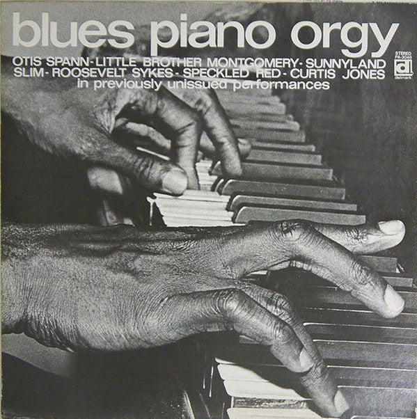 VARIOUS - BLUES PIANO ORGY (USED VINYL 1976 JAPAN M-/M-)