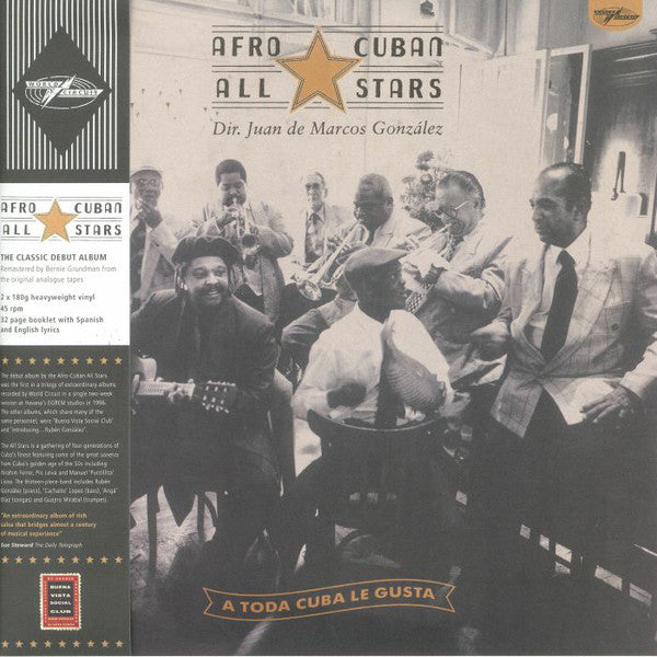 AFRO CUBAN ALL STARS - A TODA CUBA LE GUSTA (2LP) VINYL
