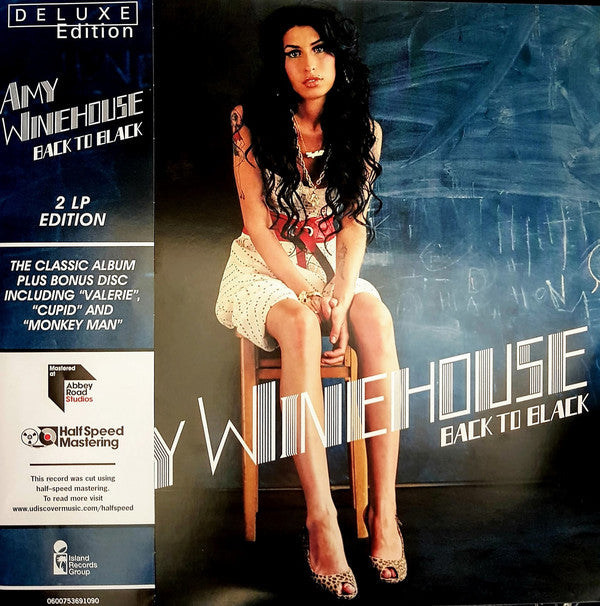 AMY WINEHOUSE - BACK TO BLACK (DELUXE 2LP EDITION) VINYL