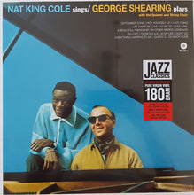 Load image into Gallery viewer, NAT KING COLE &amp; GEORGE SHEARING - NAT KING COLE SINGS/GEORGE SHEARING PLAYS VINYL
