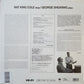 NAT KING COLE & GEORGE SHEARING - NAT KING COLE SINGS/GEORGE SHEARING PLAYS VINYL