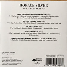 Load image into Gallery viewer, HORACE SILVER - 5 ORIGINAL ALBUMS (5CD) CD
