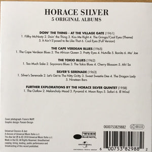HORACE SILVER - 5 ORIGINAL ALBUMS (5CD) CD