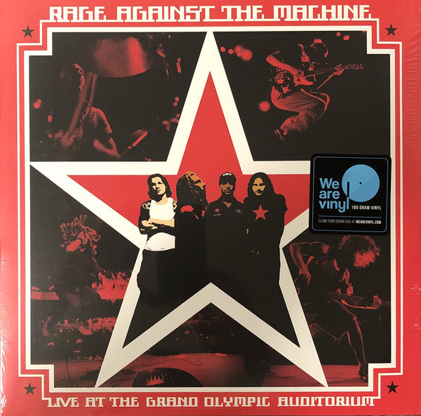 RAGE AGAINST THE MACHINE - LIVE AT THE GRAND OLYMPIC AUDITORIUM (2LP) VINYL