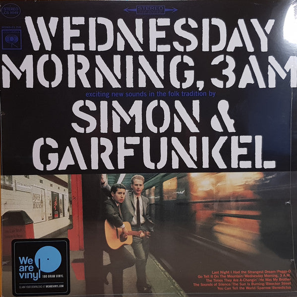 SIMON & GARFUNKEL - WEDNESDAY MORNING, 3AM VINYL