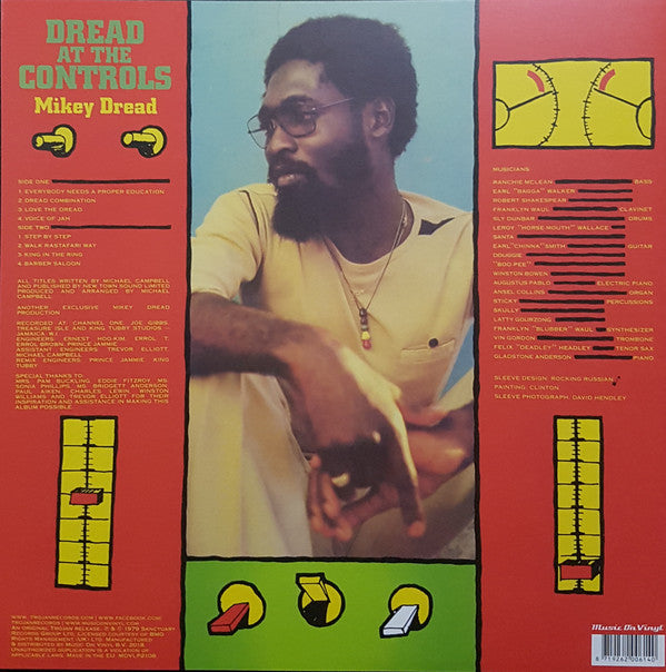 MIKEY DREAD - DREAD AT THE CONTROLS VINYL