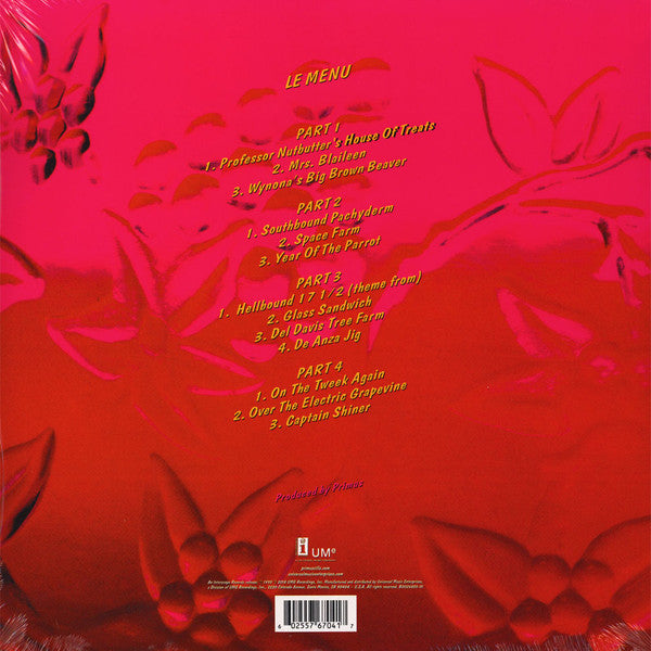 PRIMUS - TALES FROM THE PUNCHBOWL (2LP) VINYL
