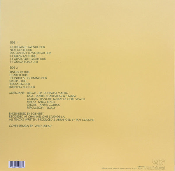 SCIENTIST - IN THE KINGDOM OF DUB VINYL