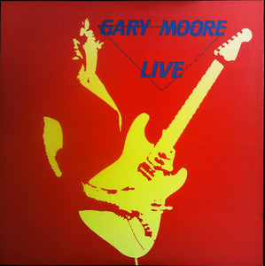 GARY MOORE - LIVE (USED VINYL 1983 JAPAN M-/M-)