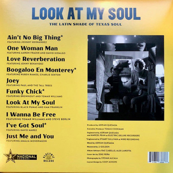 ADRIAN QUESADA - LOOK AT MY SOUL: THE LATIN SHADE OF TEXAS SOUL VINYL