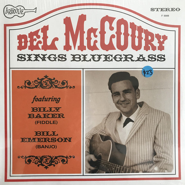 DEL MCCOURY - SINGS BLUEGRASS VINYL