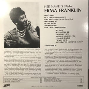 ERMA FRANKLIN - HER NAME IS VINYL