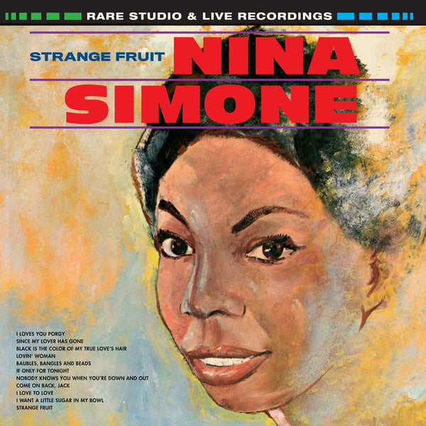 NINA SIMONE - STRANGE FRUIT (ORANGE COLOURED) VINYL