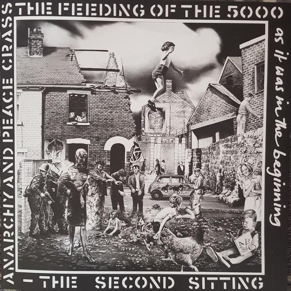 CRASS - THE FEEDING OF THE 5000 (WHITE COLOURED) VINYL