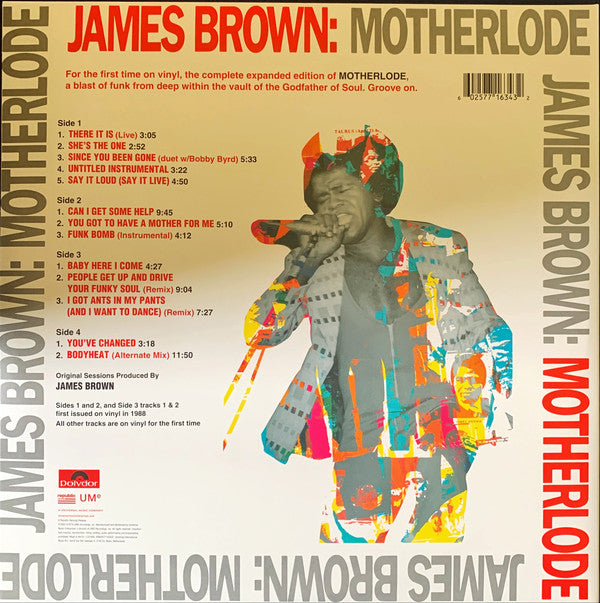 JAMES BROWN - MOTHERLODE (2LP) VINYL