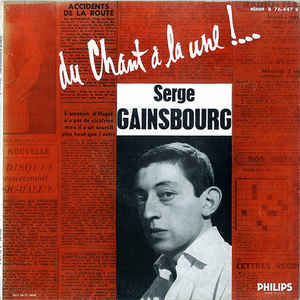 SERGE GAINSBOURG - DU CHANT A LA UNE+ (10") VINYL