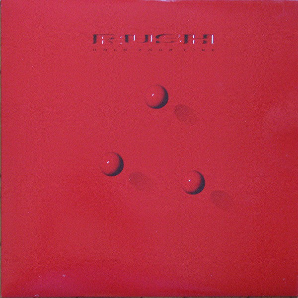 RUSH - HOLD YOUR FIRE (USED VINYL 1984 US UNPLAYED)