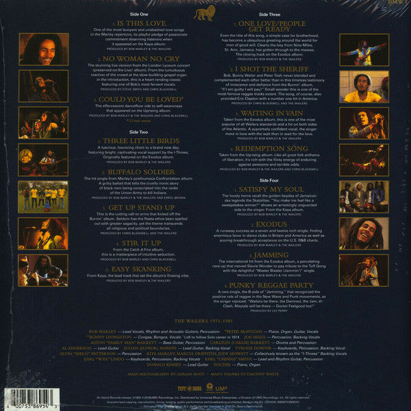 BOB MARLEY & THE WAILERS - LEGEND: THE BEST OF (2LP) VINYL