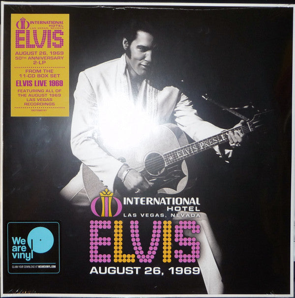 ELVIS PRESLEY - INTERNATIONAL HOTEL LAS VEGAS NEVADA (2LP) VINYL