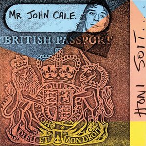 JOHN CALE - HONI SOIT... (USED VINYL 1981 AUS M-/M-)