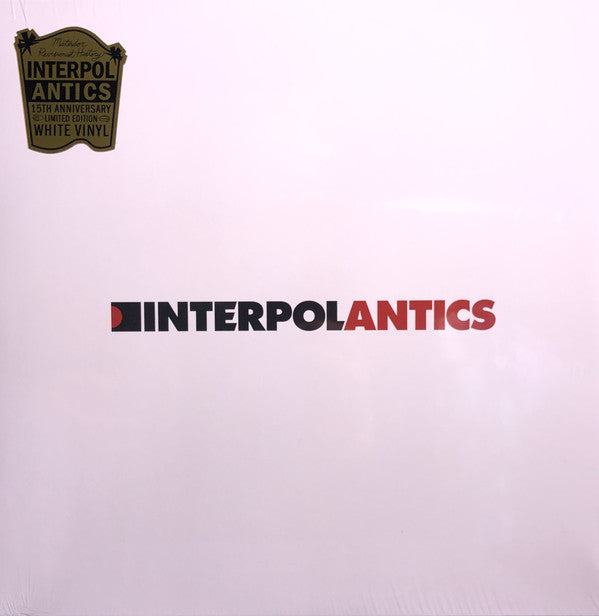 INTERPOL - ANTICS (20TH ANNIVERSARY) (RED COLOURED) VINYL