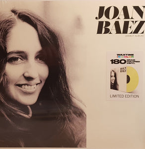 JOAN BAEZ - JOAN BAEZ (YELLOW COLOURED) VINYL