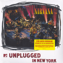Load image into Gallery viewer, NIRVANA - MTV UNPLUGGED IN NEW YORK (2LP) VINYL
